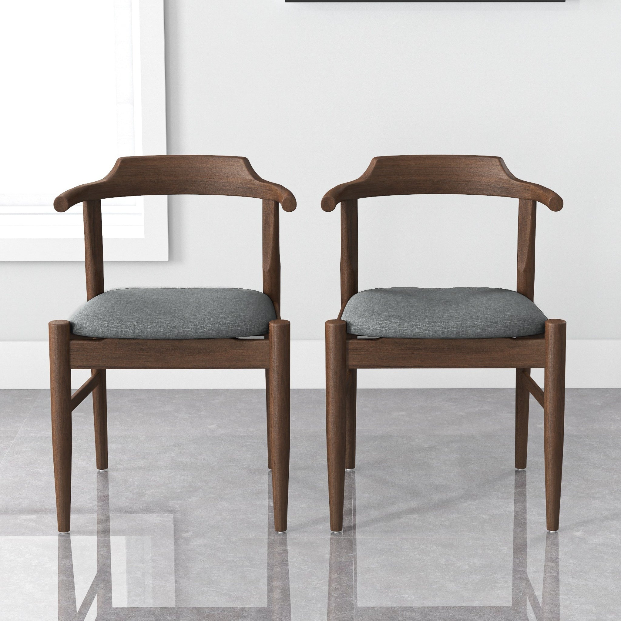 Daisy Mid-Century Modern Dining Chair Set
