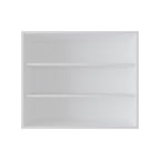 Chinle Wall Cabinet in Melamine with Open Storage