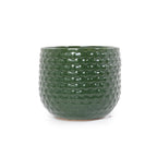 Handmade Glazed Ceramic Planter Set of 3