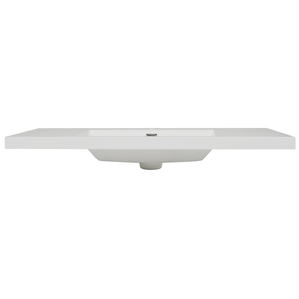 48" Resin Basin for Bathroom Vanity