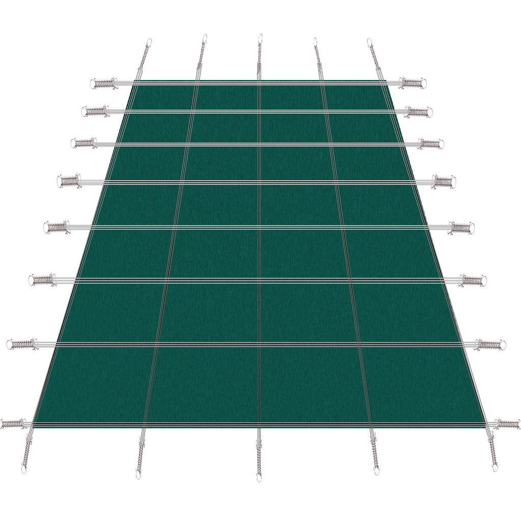 Inground Pool Safety Cover, 18x36ft Rectangle