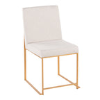 High Back Contemporary Dining Chair