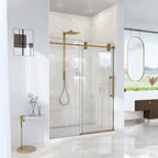 Frameless Single Sliding Shower Door