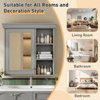 30'' x 28'' Bathroom Medicine Cabinet with Mirror