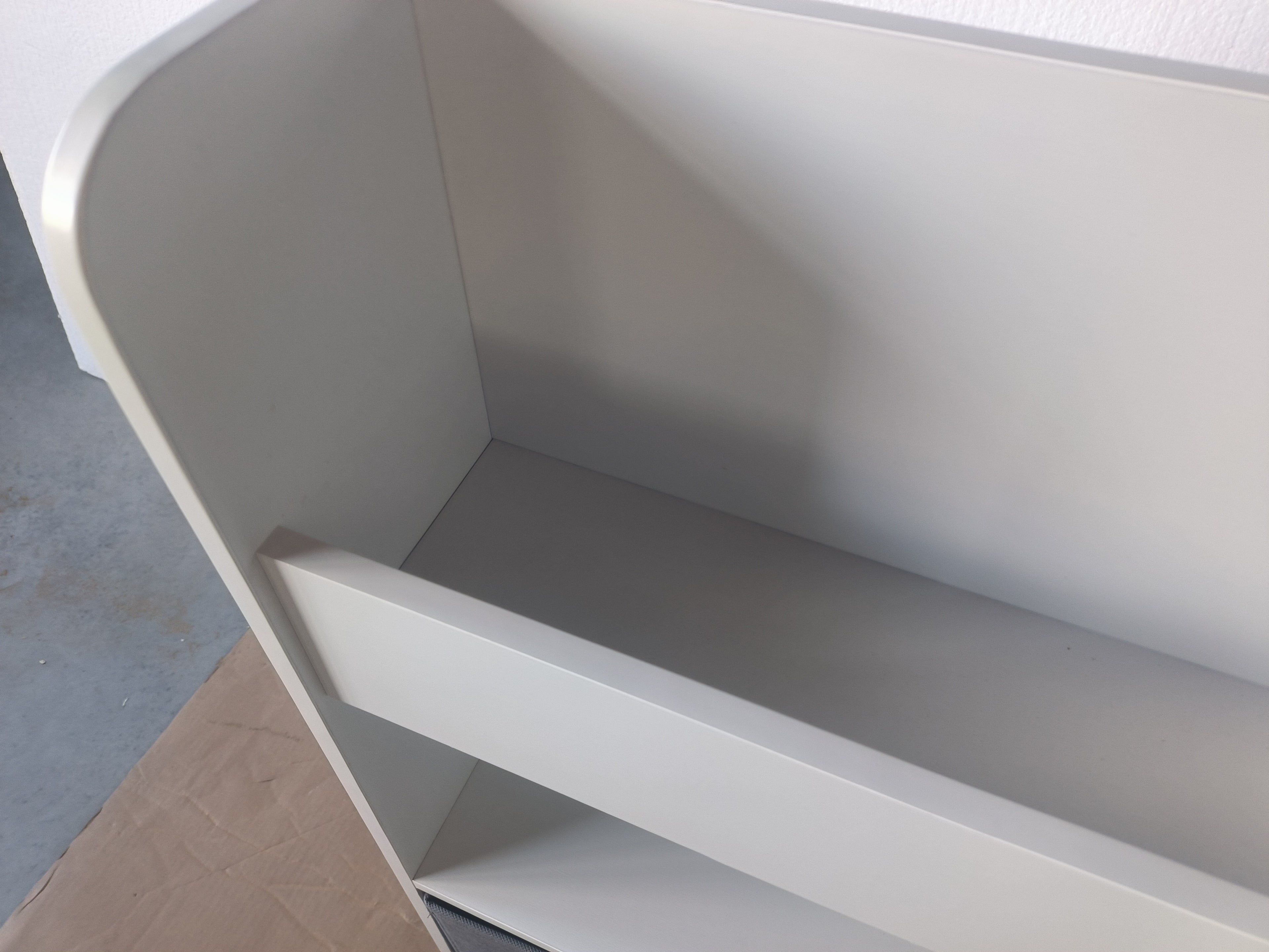 Kids Bookshelf with 3 Fabric Bins