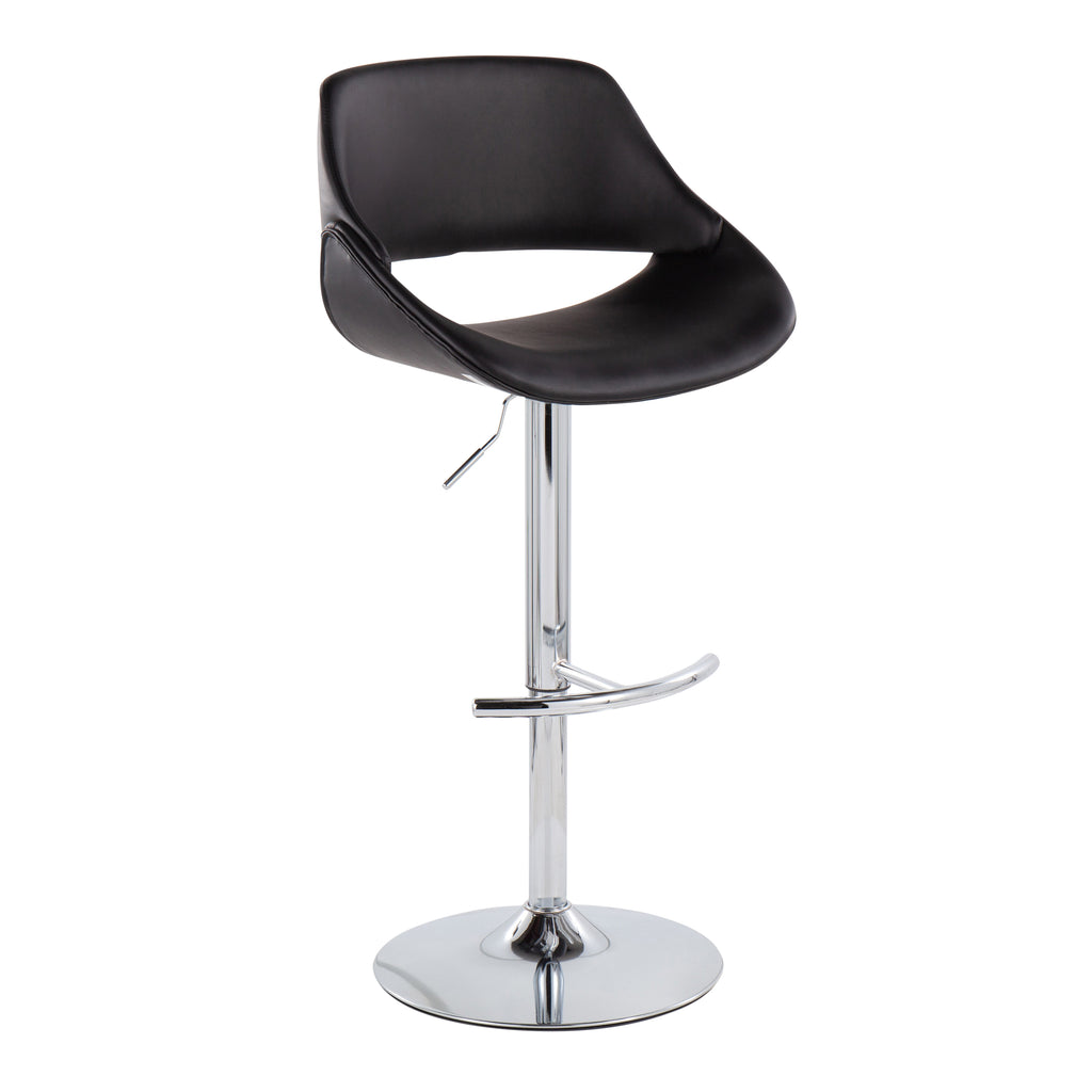 Contemporary Adjustable Bar Stool in Various Colors