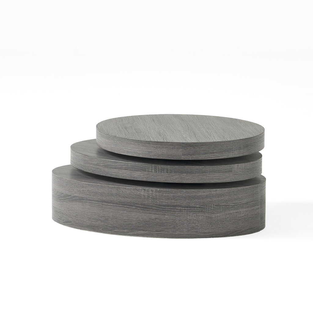 Modernesque Rotating Coffee Table - Matte Finish