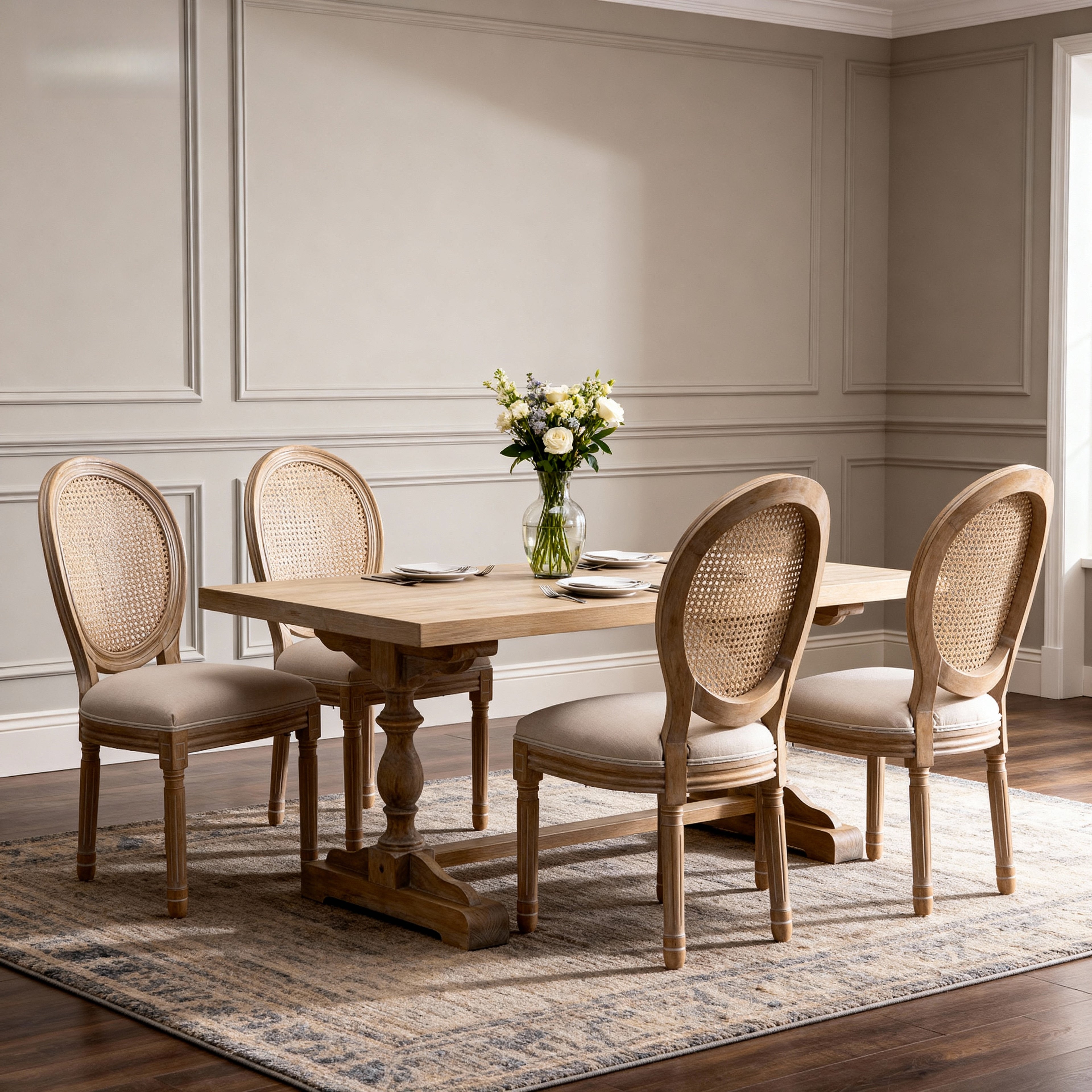 French Style Solid Wood Frame