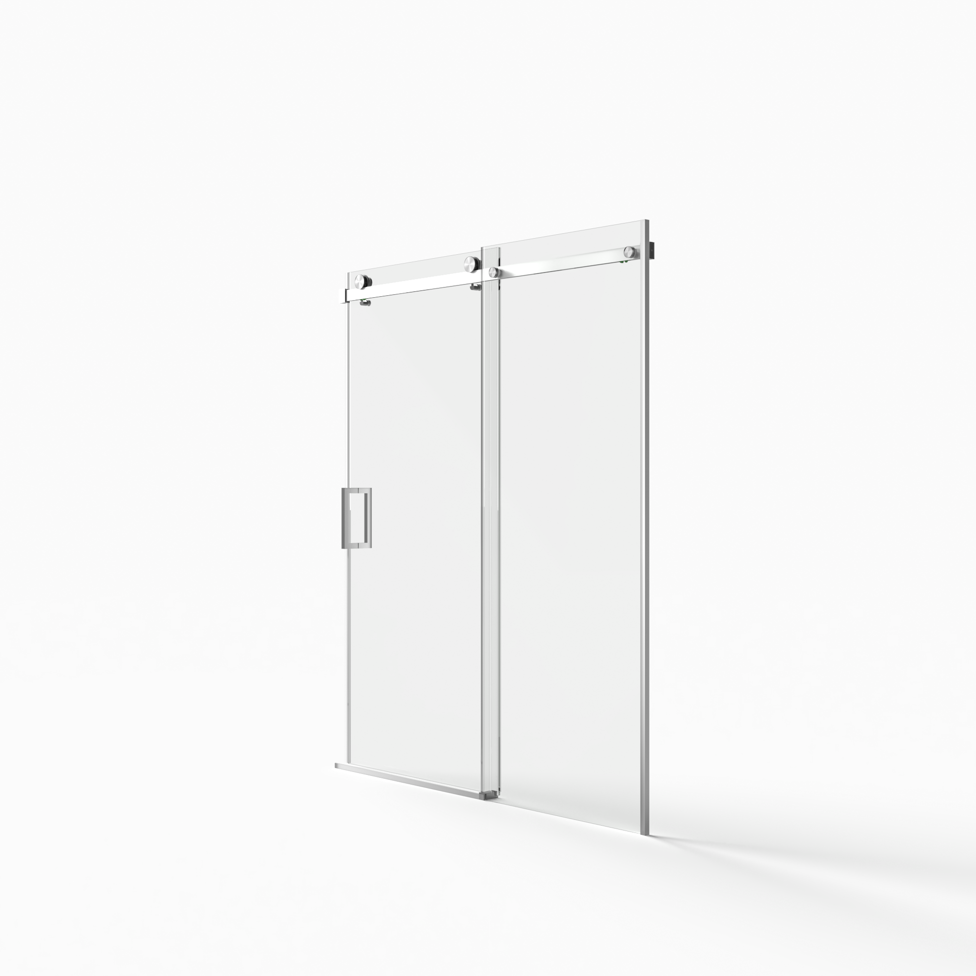Frameless Sliding Shower Door 56-60"W x 72"H