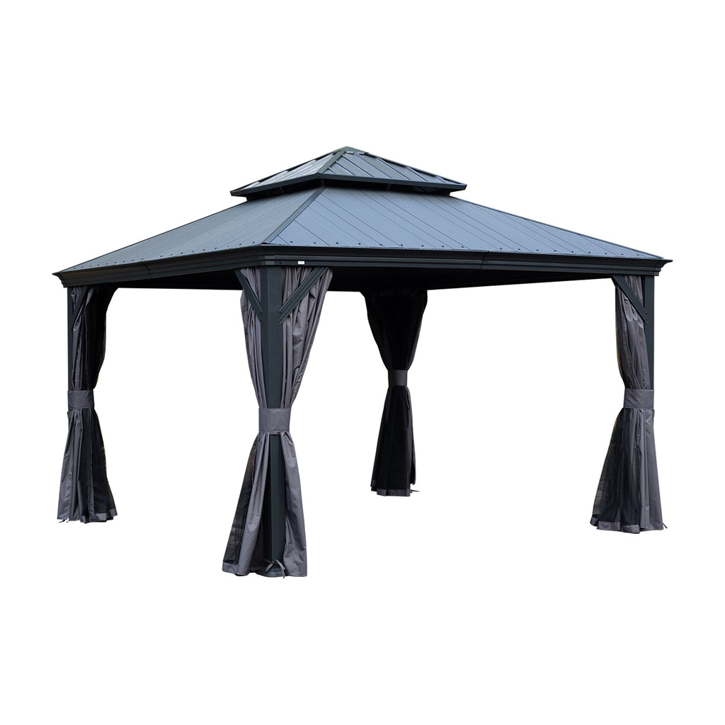 12'x12' Hardtop Gazebo with Resin Roof