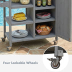 Foldable Outdoor Kitchen Island