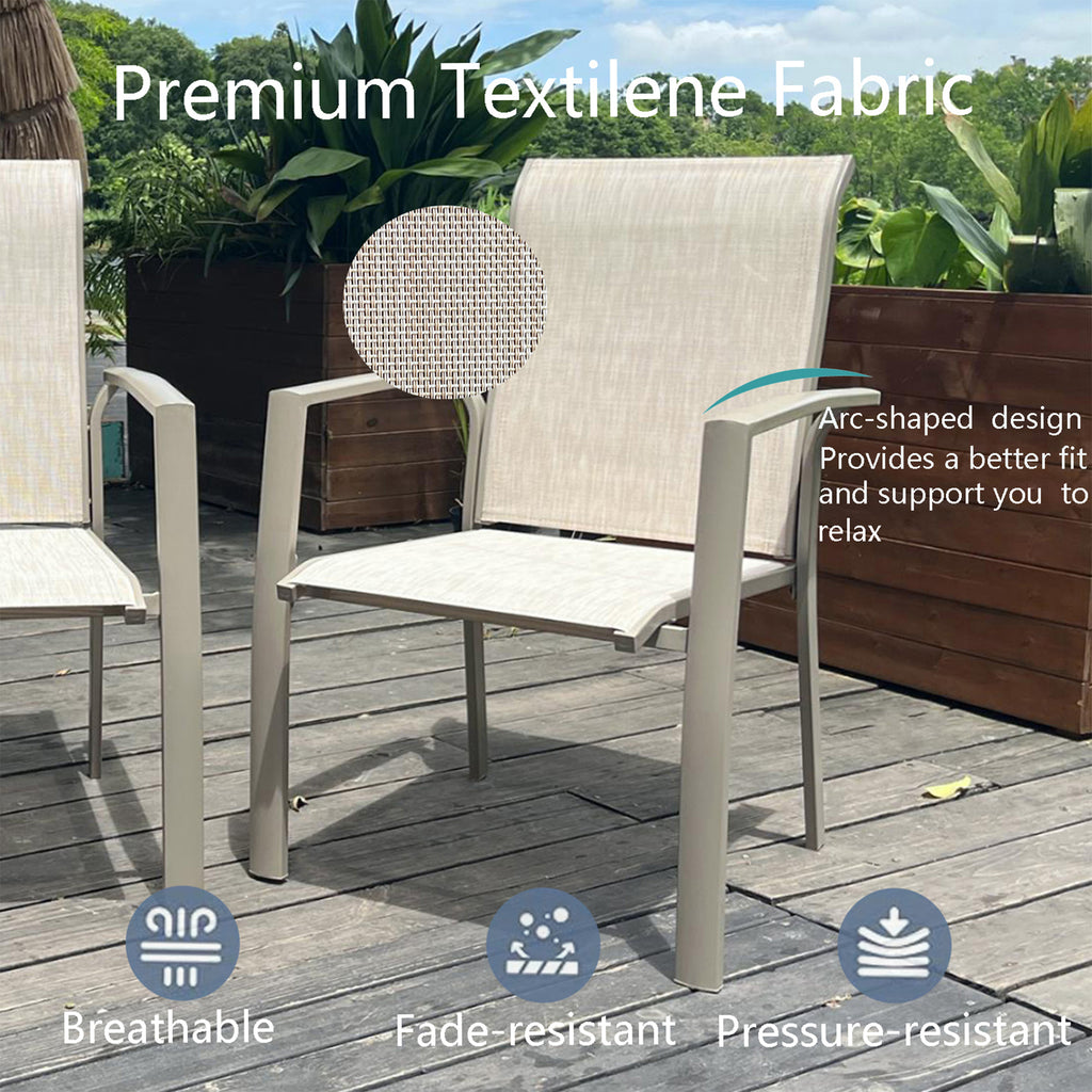 VRSHWO Garden Patio Chairs Set of 2