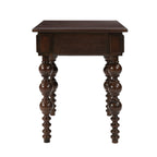 Solid Wood End Table with Drawer