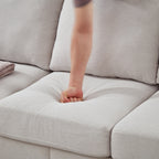 83" Modern Classic Design Three Seater Sofa