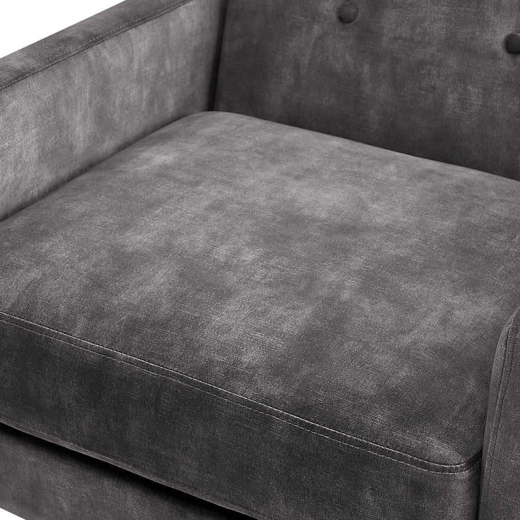 Matson Tufted Back Accent Chair - Coal