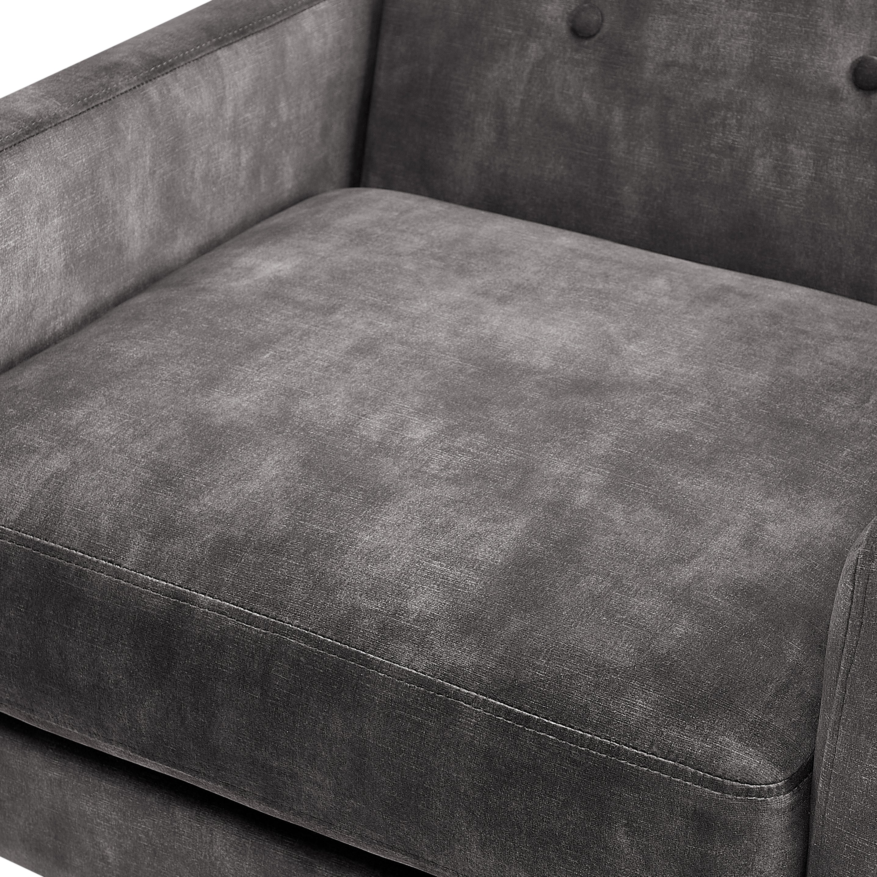Matson Tufted Back Accent Chair - Coal