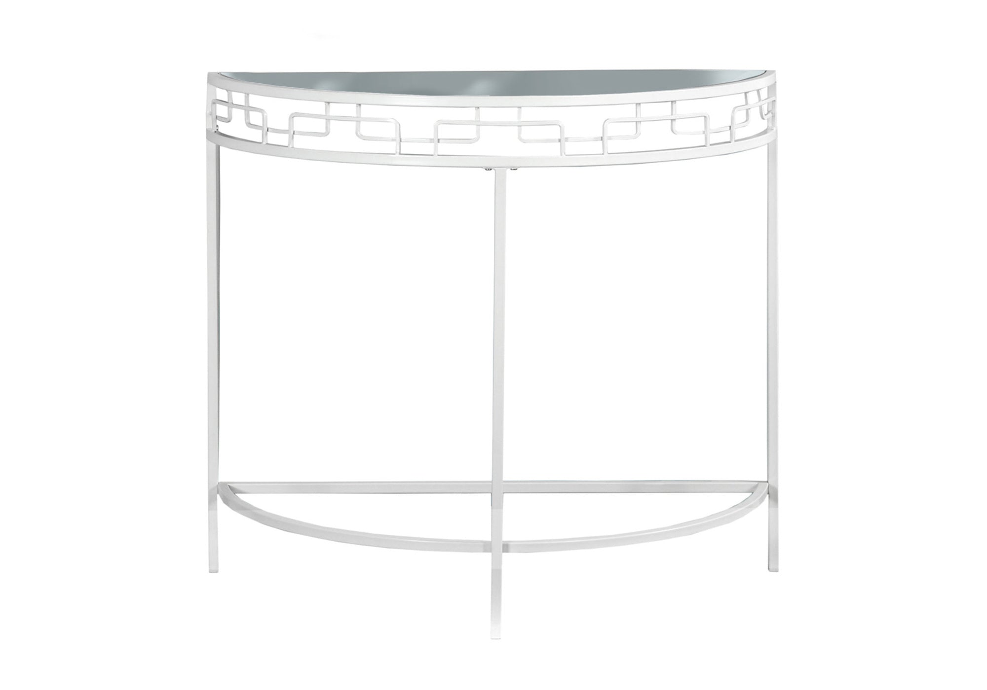 Clear Tempered Glass Accent Table