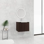 24 Inch Bathroom Cabinet With Resin Sink