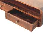 Solid Wood Floating Console Table