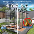 6x12FT Walk-in Outdoor Greenhouse