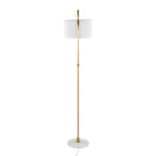 Leslie 63" Metal Floor Lamp