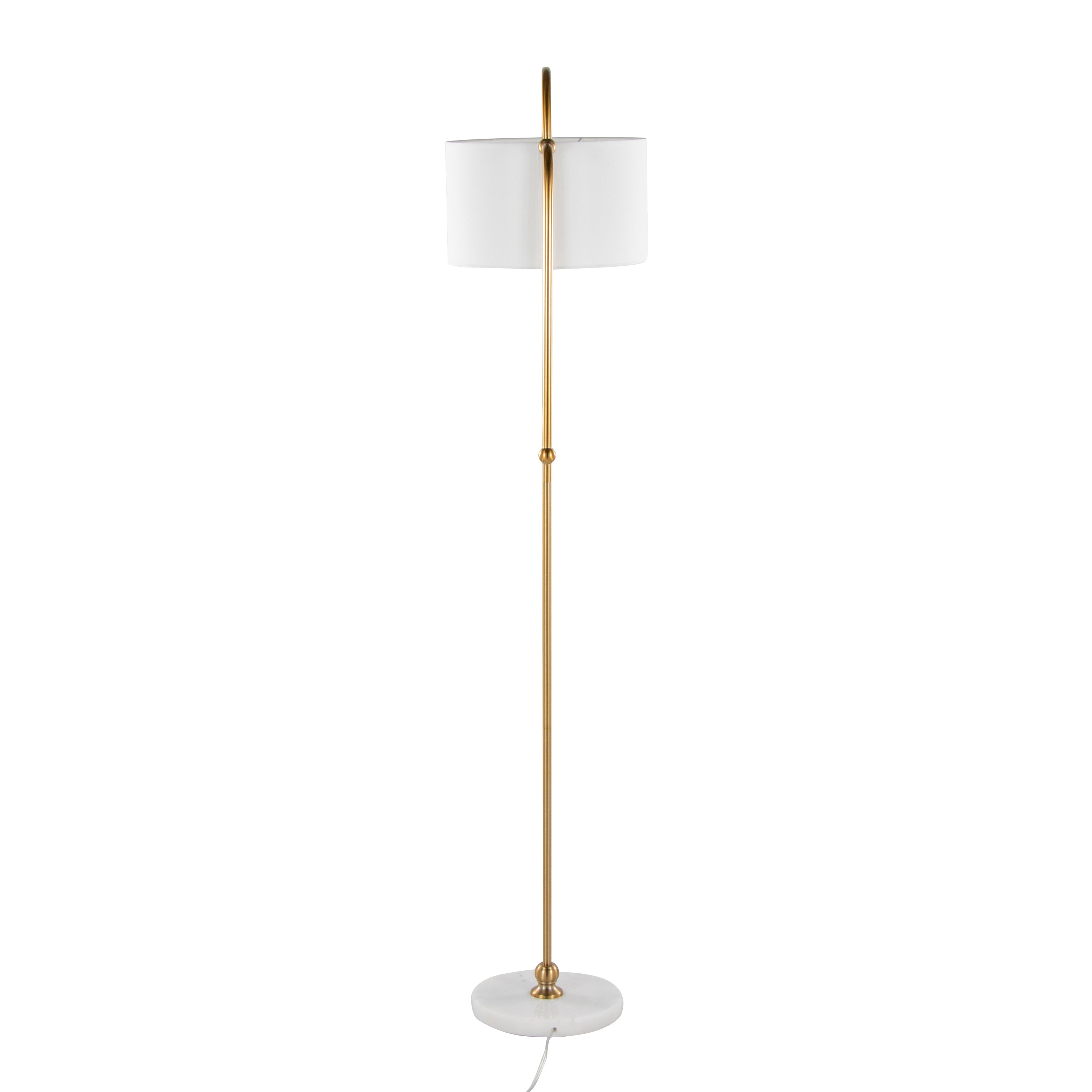 Leslie 63" Metal Floor Lamp