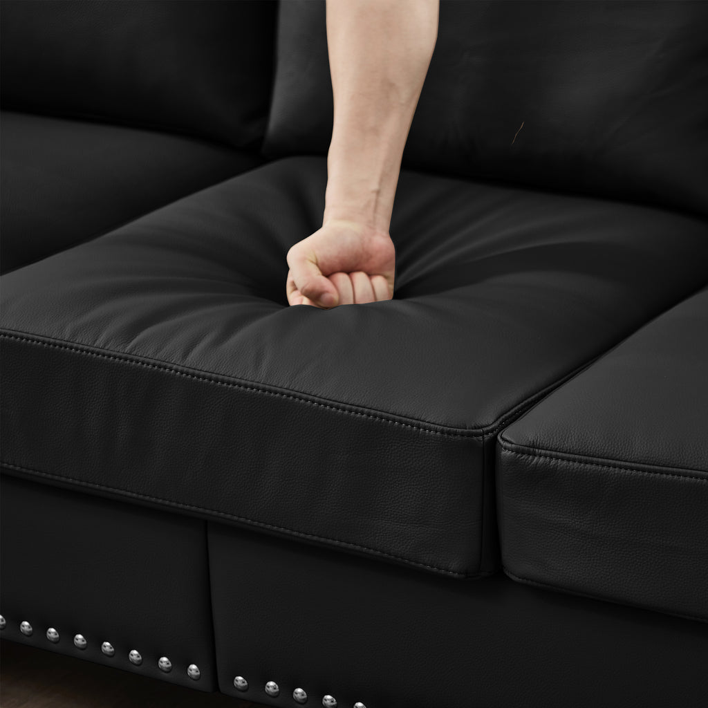59.5" Modern Classic Design Loveseat
