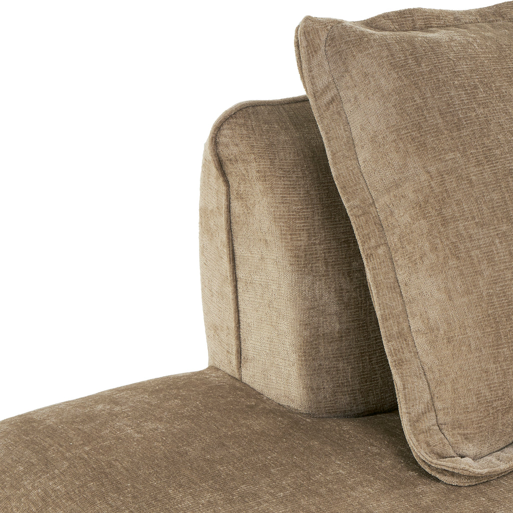 122" Modern L-Shaped Sectional Sofa with Chaise Lounge
