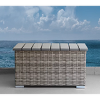 Stylish Fully Assembled 4-Person Wicker Sofa Seating Group