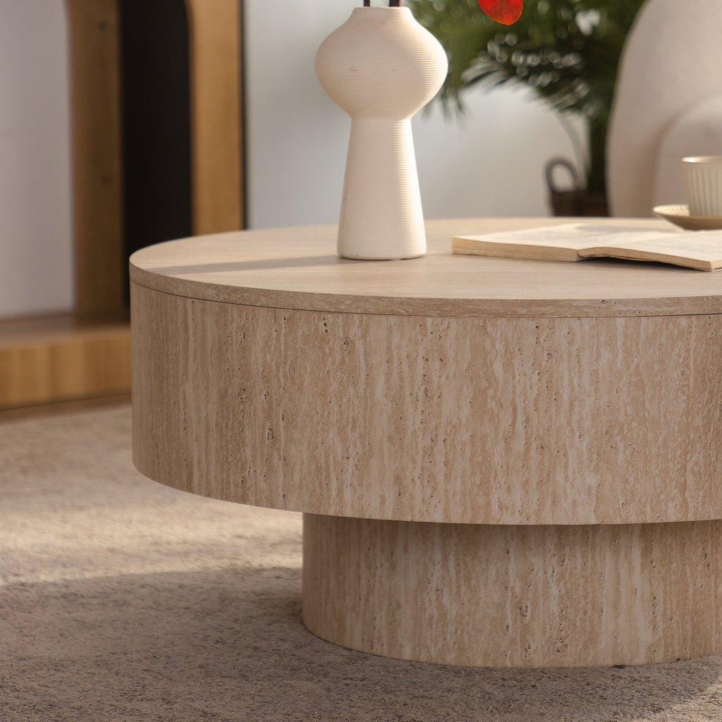 Travertine Table