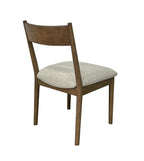 Latte Cresent Chair Set of 2