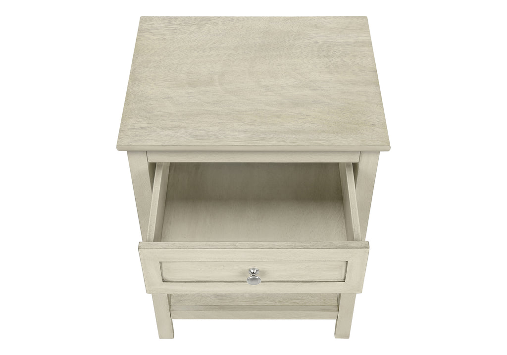 Antique 2-Tier Accent Table