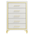 Chesney Modern Five-Drawer Chest