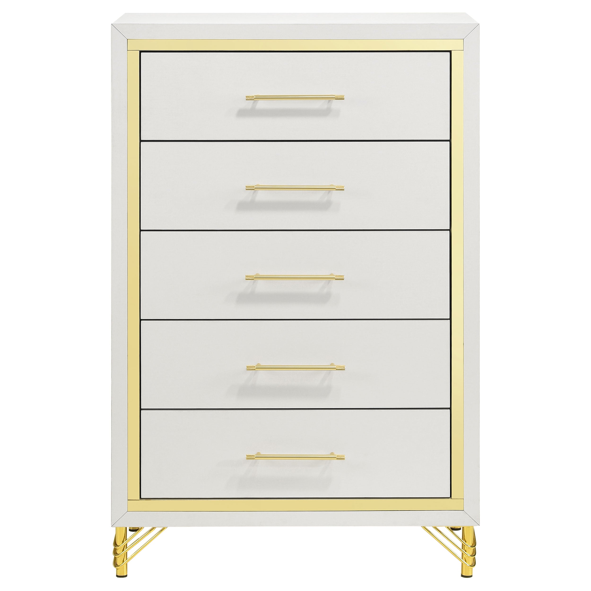 Chesney Modern Five-Drawer Chest
