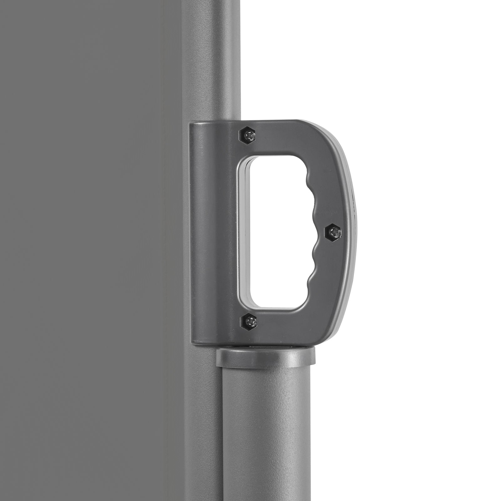Retractable Side Awning, 71''118'' Aluminum Privacy Screen
