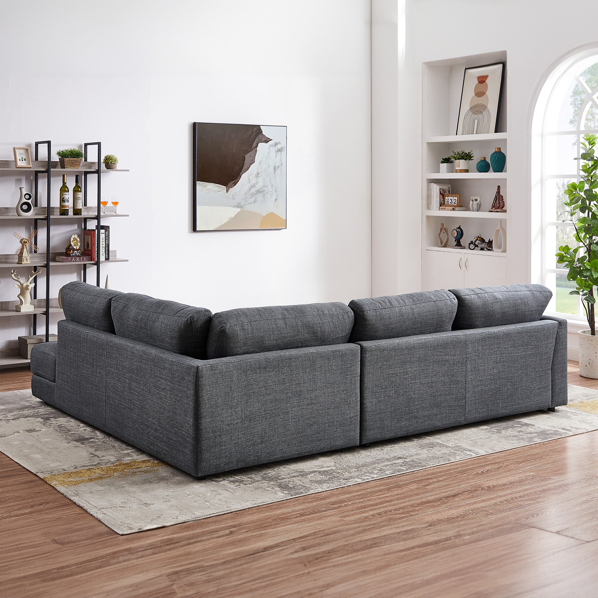 Glander Cozy Sectional Sofa Right Facing