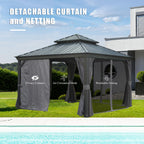 12'x12' Hardtop Gazebo Canopy