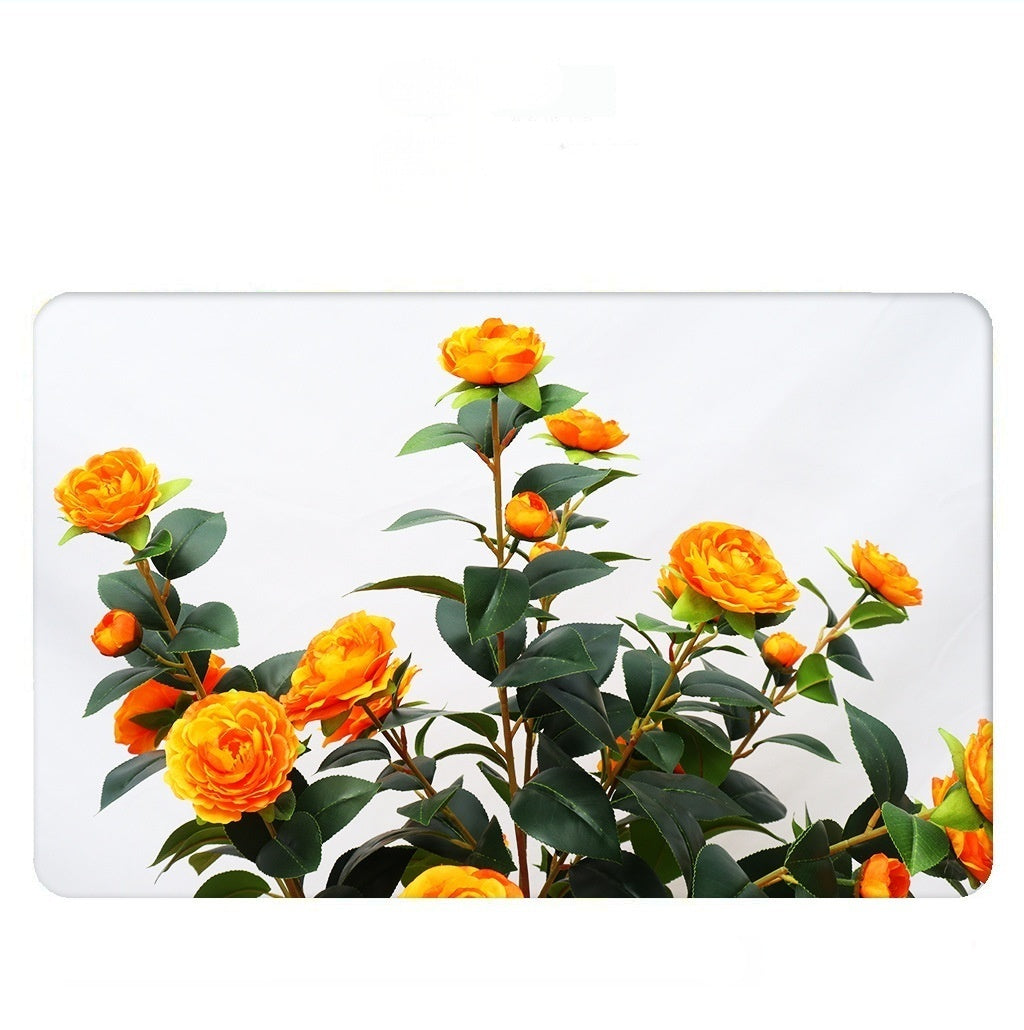 Artificial Camellia Tree 2 Pack