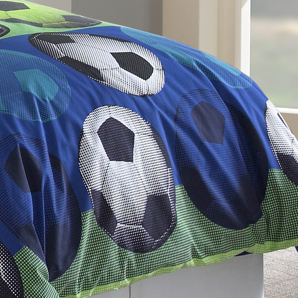 Soccer League 4Pc Full Comforter Set