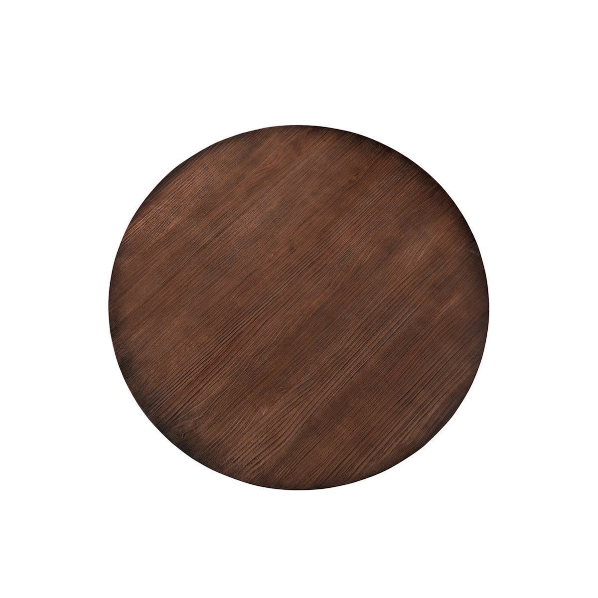 Pino 48-Inch Round Reclaimed Pine Coffee Table, Java