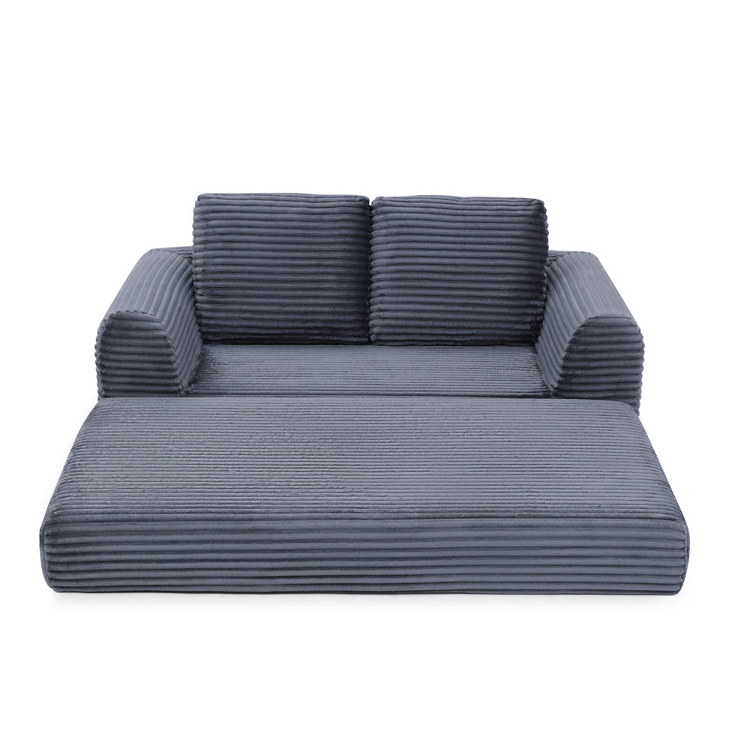 2-in-1 Folding Convertible Sofa Bed