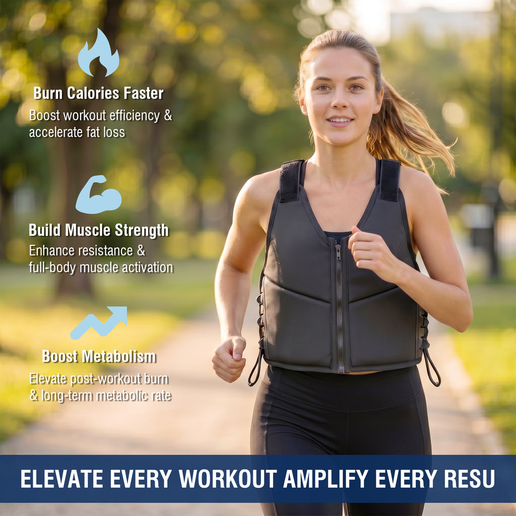 10LBS Adjustable Weighted Vest for Women