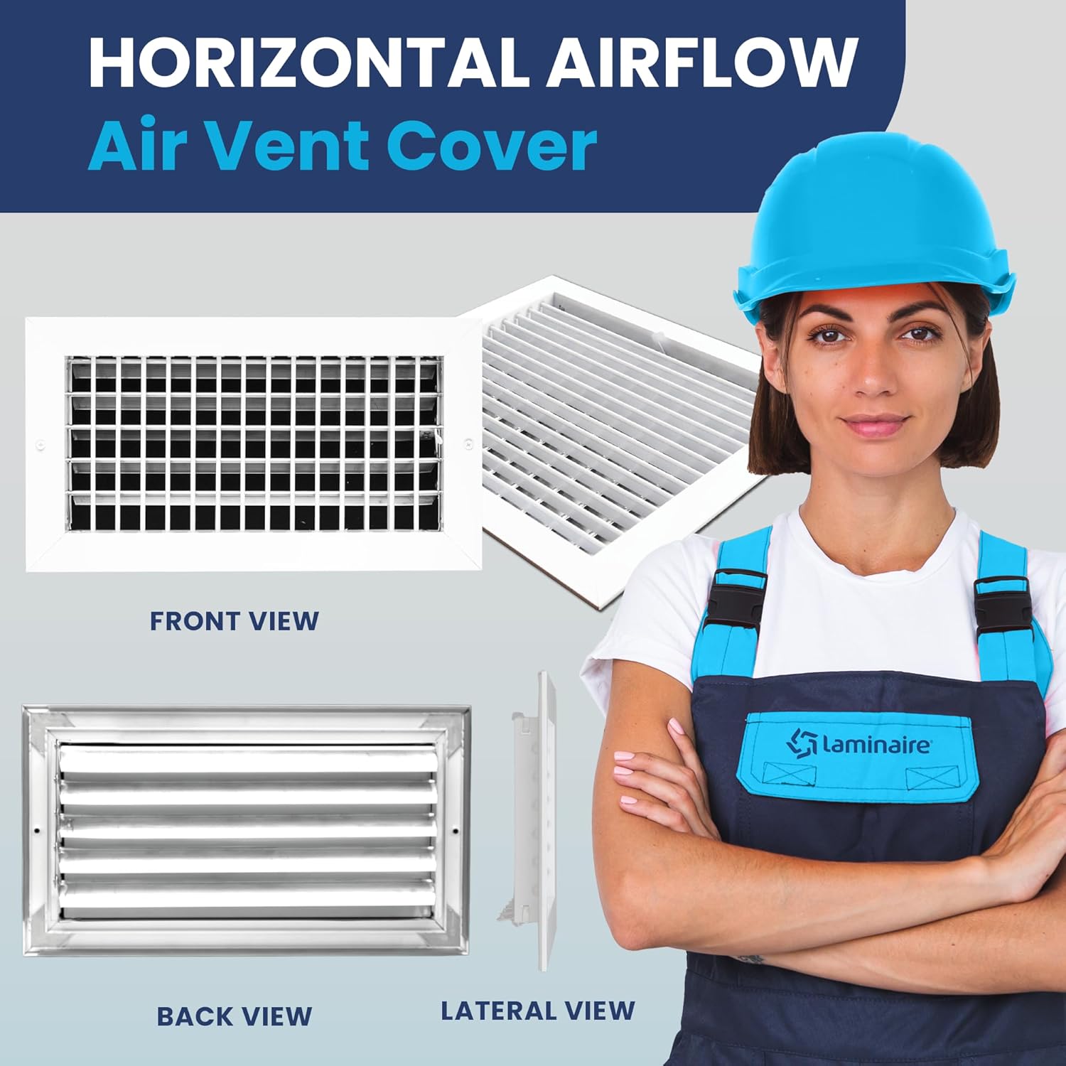 AC Register Vent Cover 10X6 inch - Box of 20