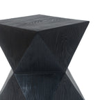 14.25" Black Accent Table