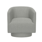 Gray Swivel Accent Chair