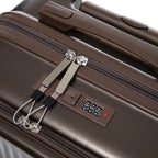 14"/20" 2 Pieces Set in ABS Spinner Wheel Luggage with Cosmetic Case