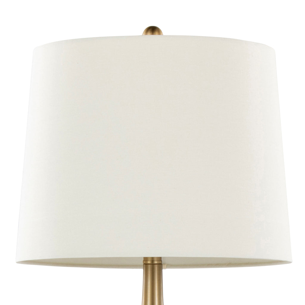 29" Contemporary Metal Table Lamp