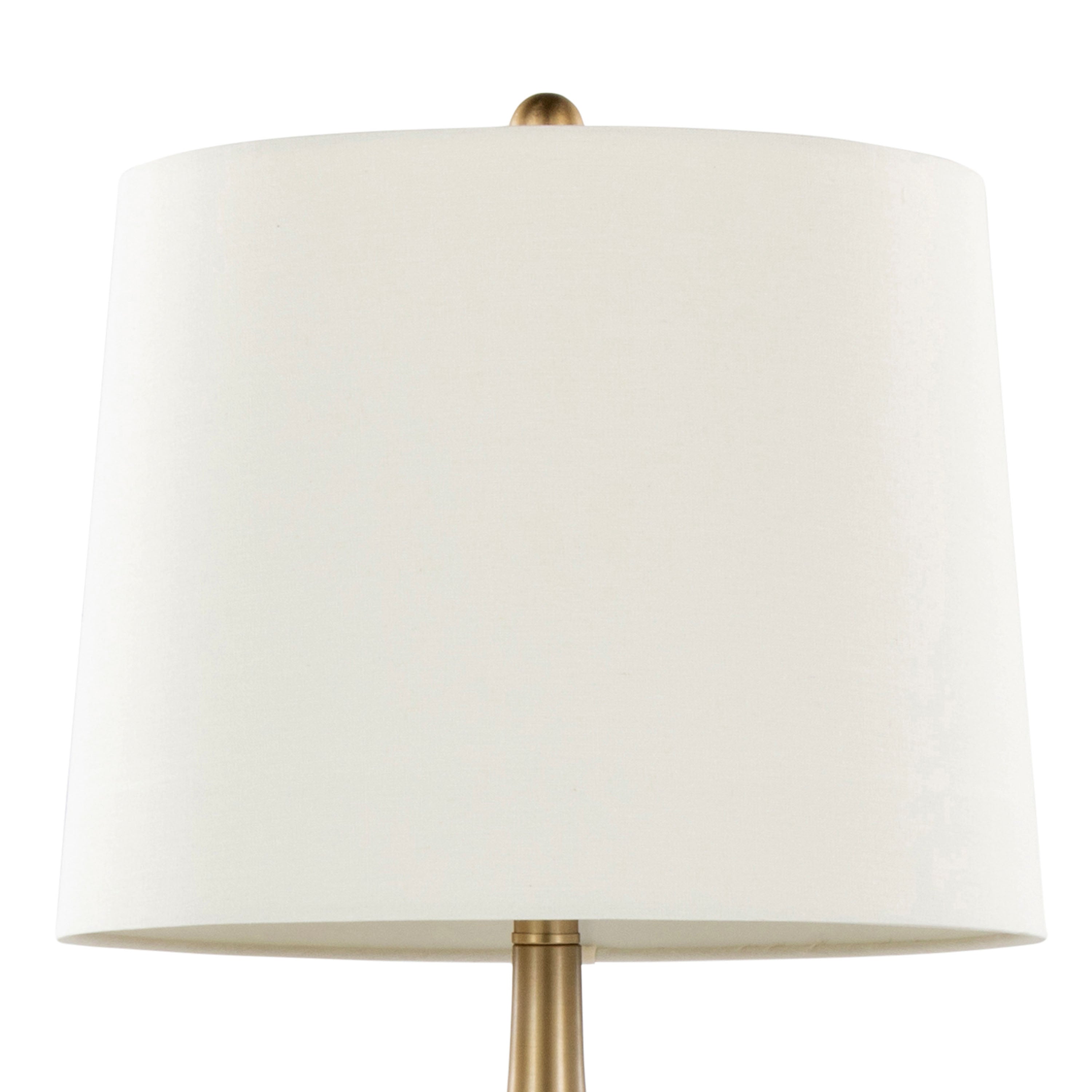 29" Contemporary Metal Table Lamp