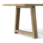 Whitley 72 Inch Wide Solid Mango Farmhouse Dining Table