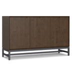 Banting 58 Inch Wide Solid Wood 3 Door Sideboard Buffet